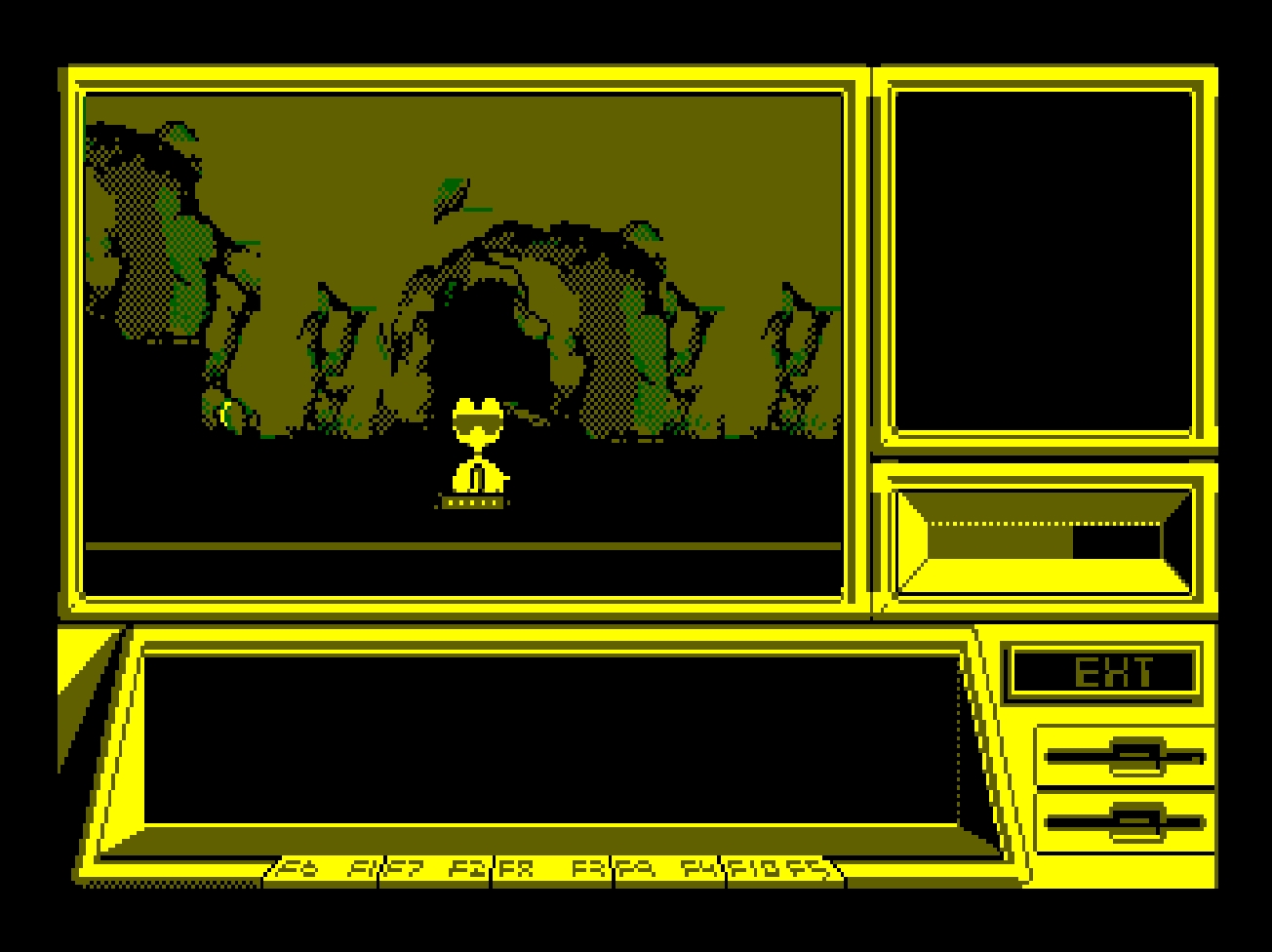 Capture d'écran du jeu Entropie pour ordinateur Thomson TO8